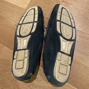 Aldo | Shoes | Aldo Navy Suede Leather Tassel Loafers | Poshmark display picture 1